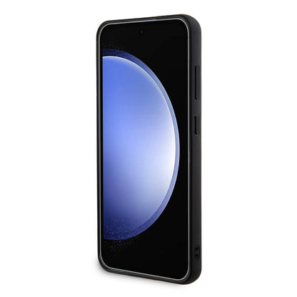 Fodral för Samsung Galaxy S24+ S926, Guess, Rhinestone Triangle Logo, Guld