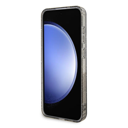 Fodral för Samsung Galaxy S24+ S926, Karl Lagerfeld, Glitter Karl & Choupette, Blå