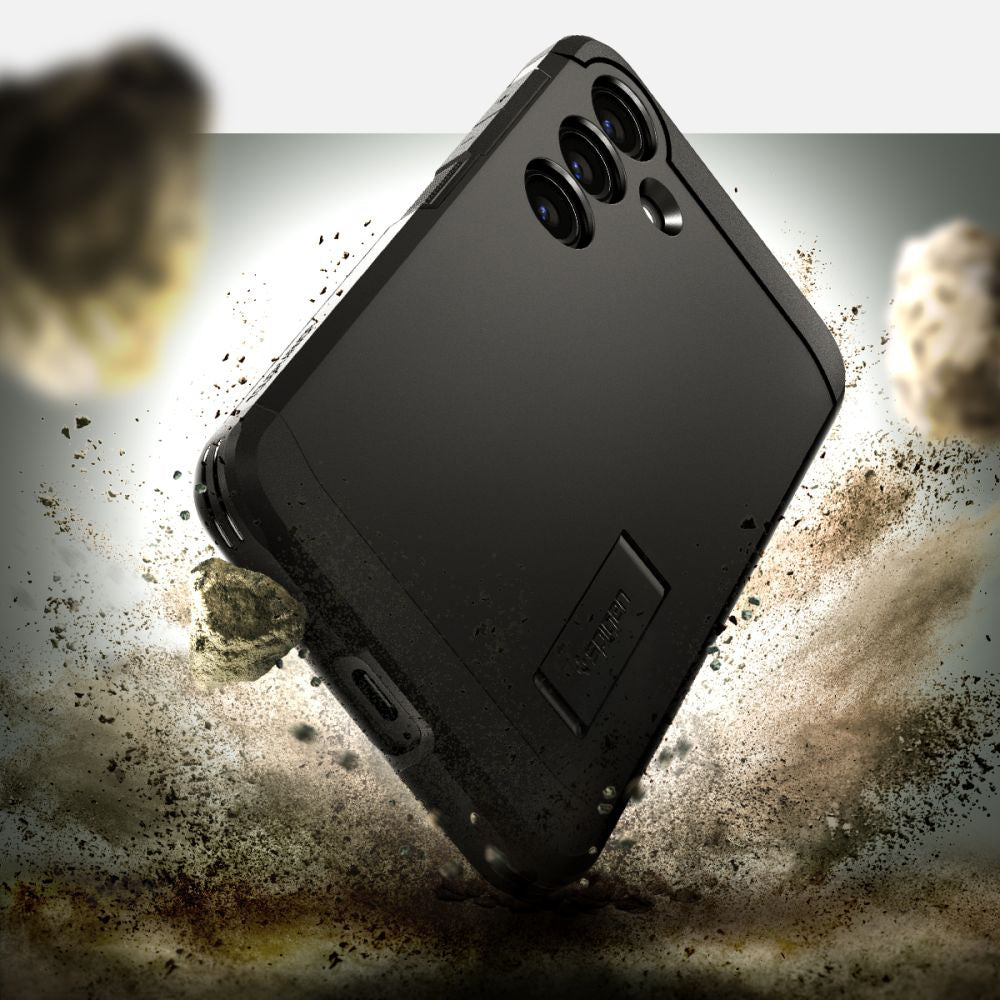 Skyddsfodral för Samsung Galaxy S24+ S926, Spigen, Tough Armor, Svart ACS07332