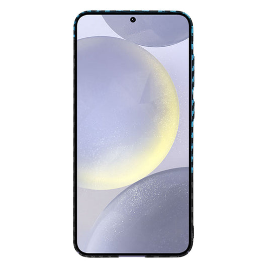 Fodral för Samsung Galaxy S24+ S926, Techsuit, Carbonite FiberShell, Svart Bleu