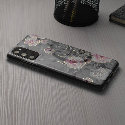 Mobilskal för Samsung Galaxy S24+ S926, Techsuit, Marble, Grå