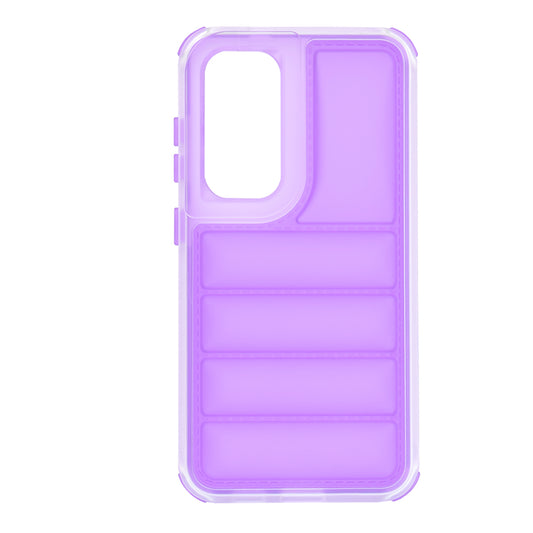 Fodral för Samsung Galaxy S24+ S926, Techsuit, Wave Shield, Lila