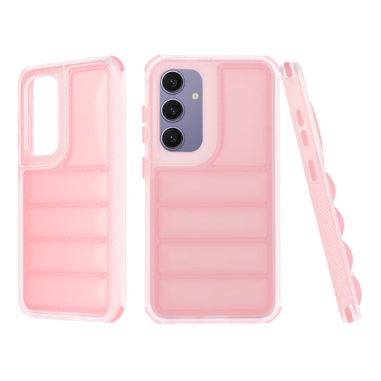 Fodral för Samsung Galaxy S24+ S926, Techsuit, Wave Shield, Rosa
