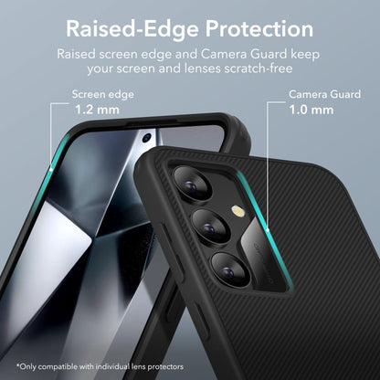 Skyddsfodral för Samsung Galaxy S24 S921, ESR, Air Shield Boost Kickstand, Svart