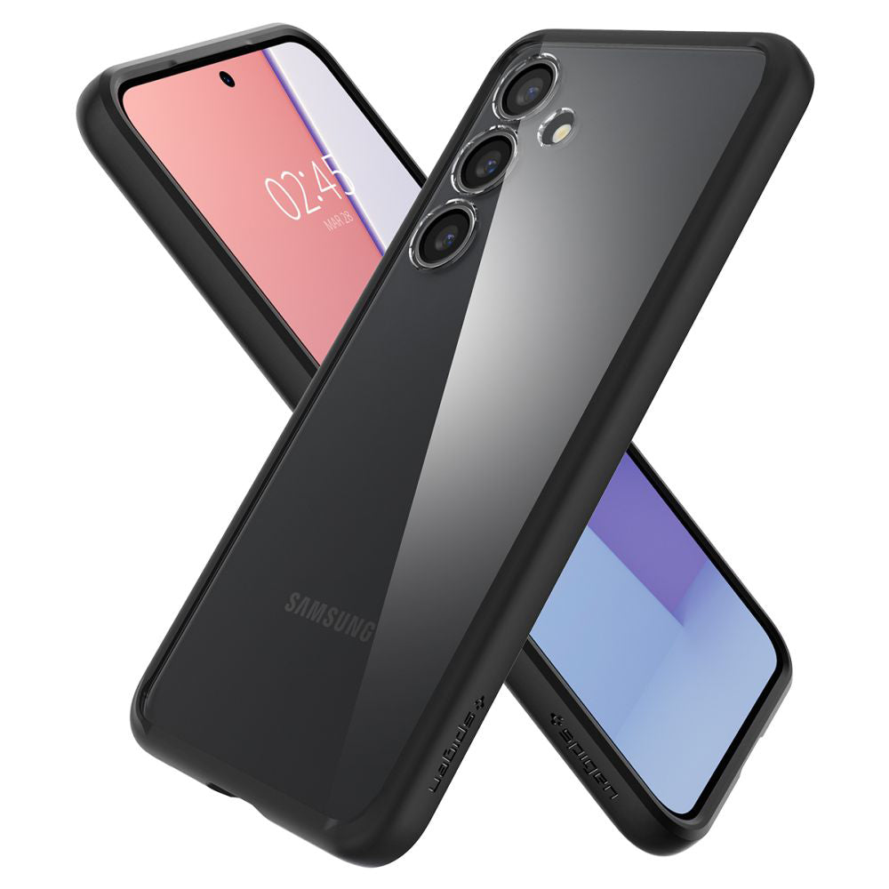 Fodral för Samsung Galaxy S24 S921, Spigen, Ultra Hybrid, Mattsvart ACS07352