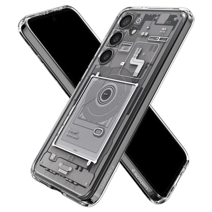 Skyddsfodral för Samsung Galaxy S24 S921, Spigen, Ultra Hybrid Zero One, Vit