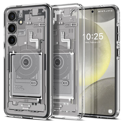 Skyddsfodral för Samsung Galaxy S24 S921, Spigen, Ultra Hybrid Zero One, Vit