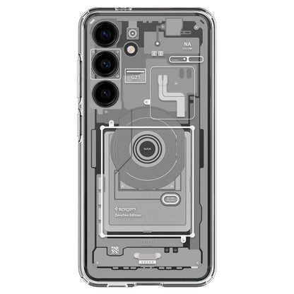 Skyddsfodral för Samsung Galaxy S24 S921, Spigen, Ultra Hybrid Zero One, Vit