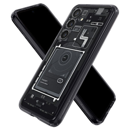 Skyddsfodral för Samsung Galaxy S24 S921, Spigen, Ultra Hybrid Zero One, Mattsvart ACS07350