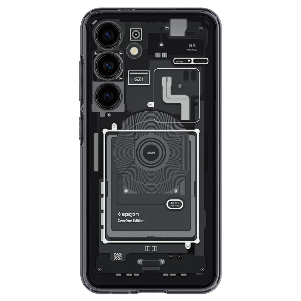 Skyddsfodral för Samsung Galaxy S24 S921, Spigen, Ultra Hybrid Zero One, Mattsvart ACS07350