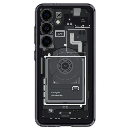 Skyddsfodral för Samsung Galaxy S24 S921, Spigen, Ultra Hybrid Zero One, Mattsvart ACS07350
