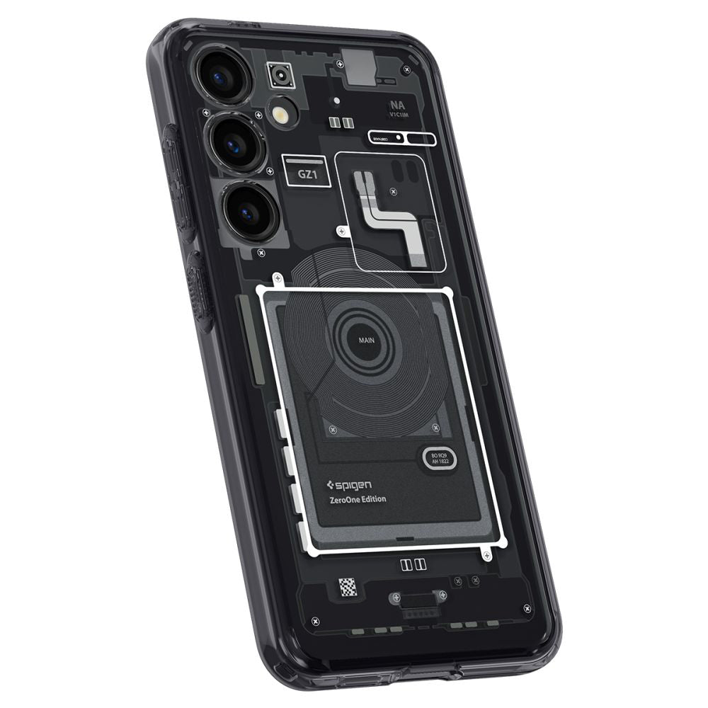 Skyddsfodral för Samsung Galaxy S24 S921, Spigen, Ultra Hybrid Zero One, Mattsvart ACS07350