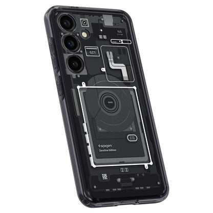 Skyddsfodral för Samsung Galaxy S24 S921, Spigen, Ultra Hybrid Zero One, Mattsvart ACS07350