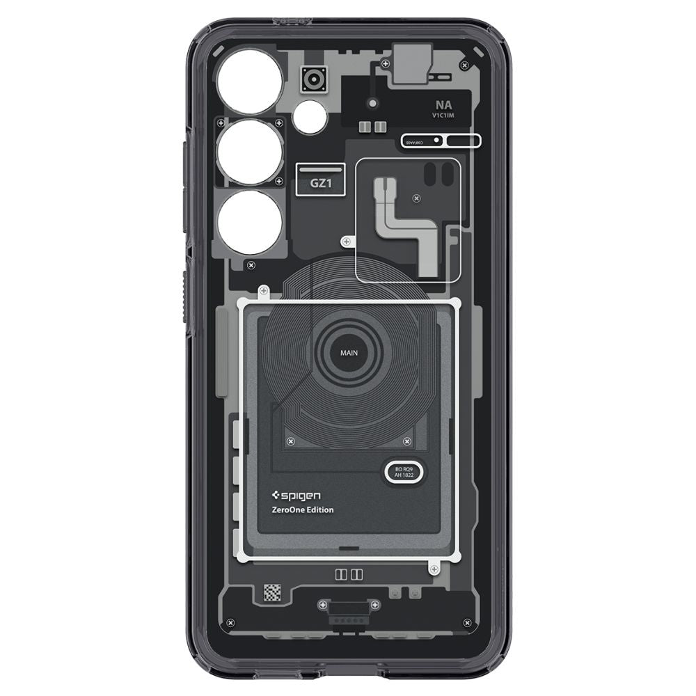 Skyddsfodral för Samsung Galaxy S24 S921, Spigen, Ultra Hybrid Zero One, Mattsvart ACS07350