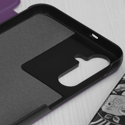 Fodral för Samsung Galaxy S24 S921, Techsuit, eFold, Lila