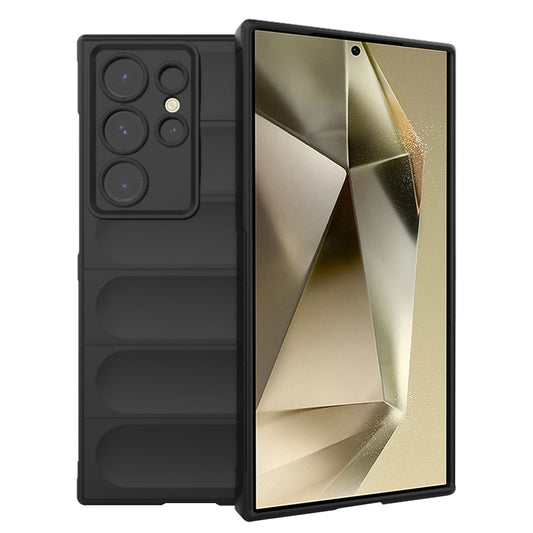 Fodral för Samsung Galaxy S24 Ultra S928, Techsuit, Magic Shield, Svart
