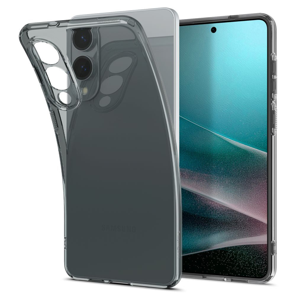 Fodral för Samsung Galaxy S25 Edge S937, Spigen, Liquid Crystal, Rökig ACS09426