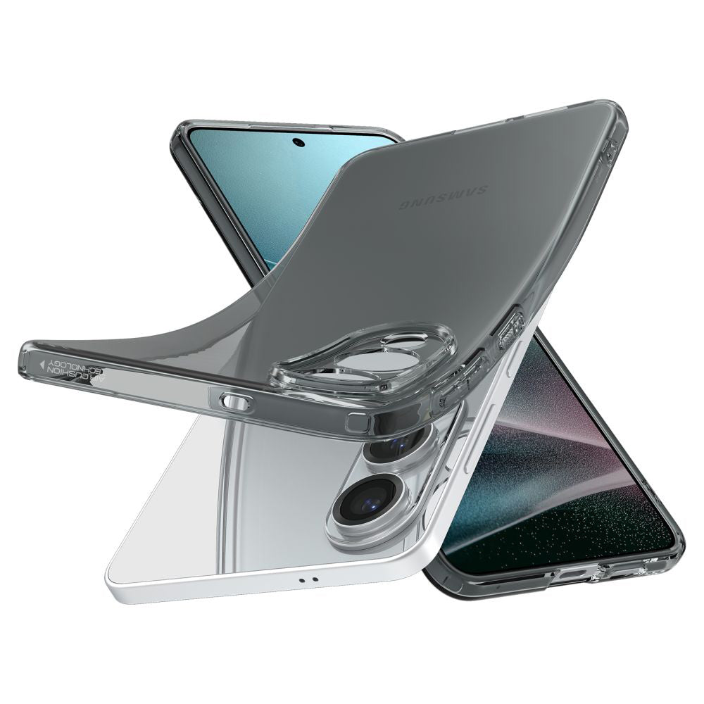 Fodral för Samsung Galaxy S25 Edge S937, Spigen, Liquid Crystal, Rökig ACS09426