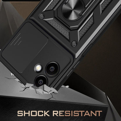 Fodral för Samsung Galaxy S25 Edge S937, Techsuit, CamShield, Blå