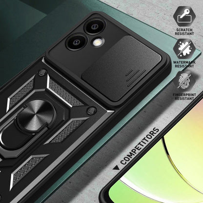 Fodral för Samsung Galaxy S25 Edge S937, Techsuit, CamShield, Rosa