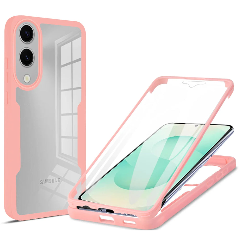 Fodral för Samsung Galaxy S25 Edge S937, Techsuit, ColorVerse 360, Rosa