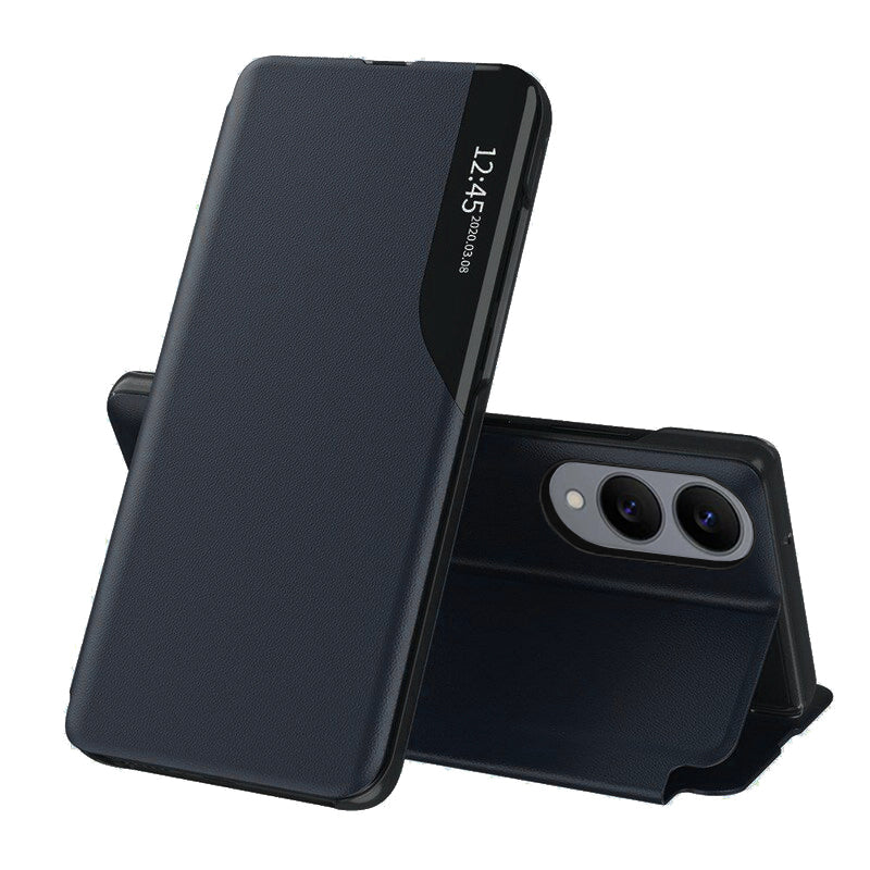 Fodral för Samsung Galaxy S25 Edge S937, Techsuit, eFold, Mörkblå