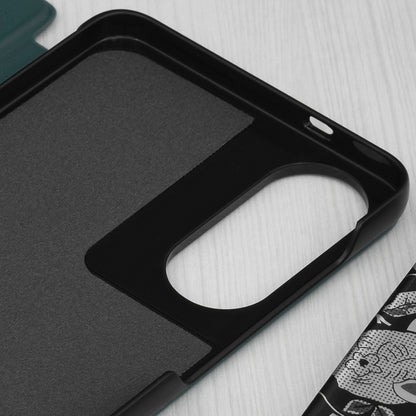 Fodral för Samsung Galaxy S25 Edge S937, Techsuit, eFold, Grön