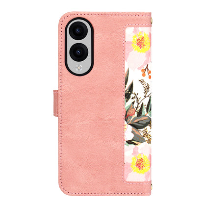 Fodral för Samsung Galaxy S25 Edge S937, Techsuit, FlipCraft, Rosa