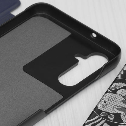 Fodral för Samsung Galaxy S25 FE, Techsuit, eFold, Blå