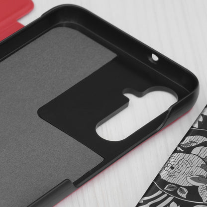 Fodral för Samsung Galaxy S25 FE, Techsuit, eFold, Röd