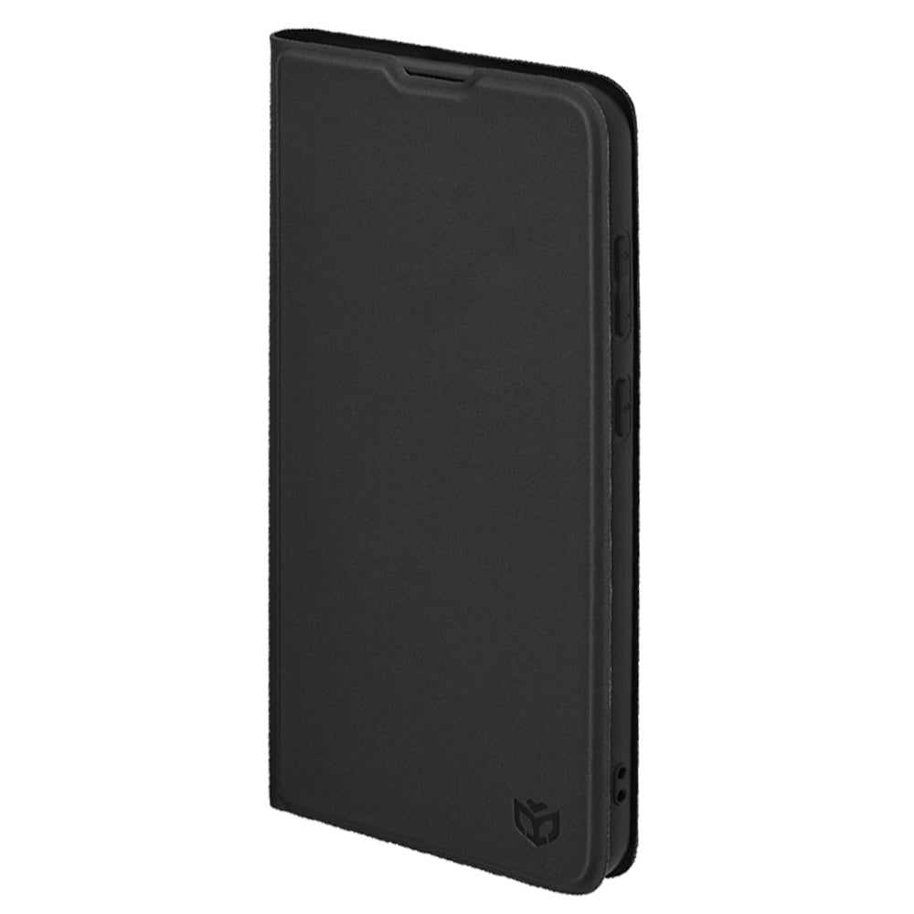 Fodral för Samsung Galaxy S25 FE, Techsuit, Magskin Book, Svart
