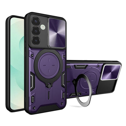 Fodral för Samsung Galaxy S25+ S936, Techsuit, CamGuard Pro, Lila