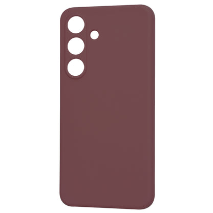 Fodral för Samsung Galaxy S25 S931, Techsuit, SoftFlex, Vinröd
