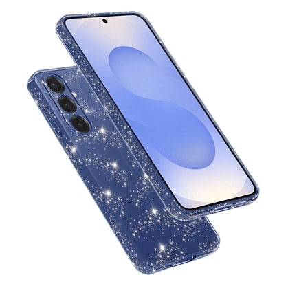 Fodral för Samsung Galaxy S25 S931, Techsuit, SparkleSkin, Transparent