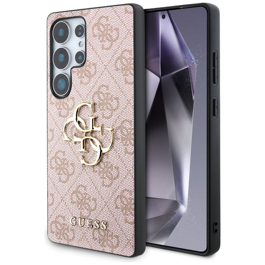 Fodral för Samsung Galaxy S25 Ultra S938, Guess, 4G Big Logo, Rosa