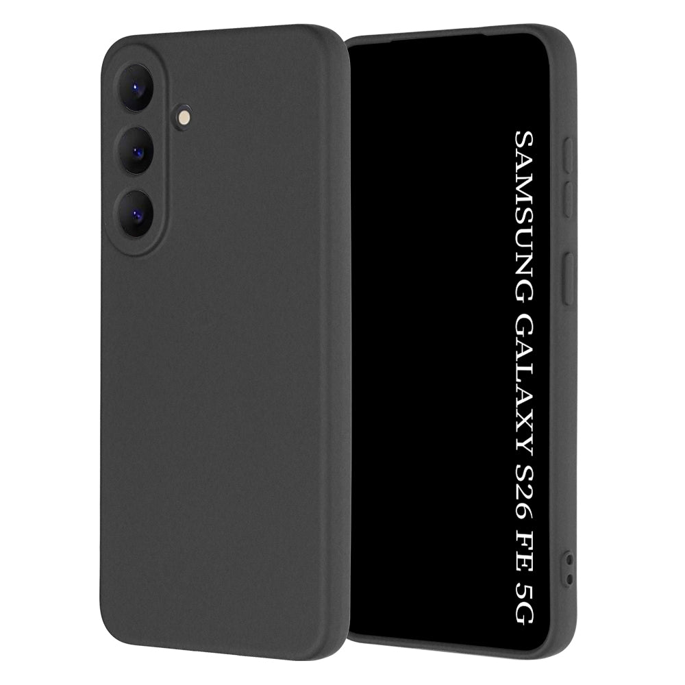 Fodral för Samsung Galaxy S26 FE / S25 FE, Techsuit, SoftFlex, Svart