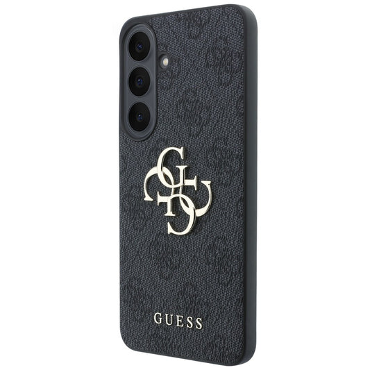 Fodral för Samsung Galaxy S26 FE S741, Guess, 4G Metallogo, Svart