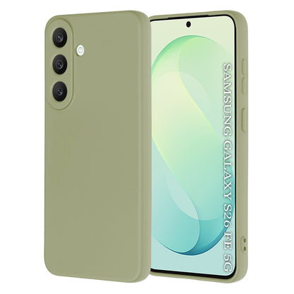 Fodral för Samsung Galaxy S26 FE S741 / S25 FE, Techsuit, SoftFlex, Matcha