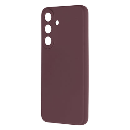 Skal till Samsung Galaxy S26 FE S741 / S25 FE, Techsuit, SoftFlex, vinröd