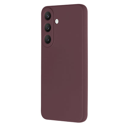 Skal till Samsung Galaxy S26 FE S741 / S25 FE, Techsuit, SoftFlex, vinröd