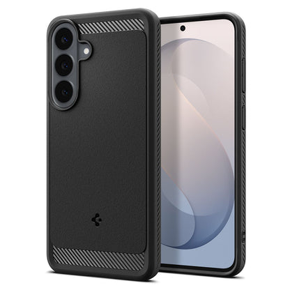 Fodral för Samsung Galaxy S26 FE S741, Spigen, Rugged Armor, Svart ACS11639