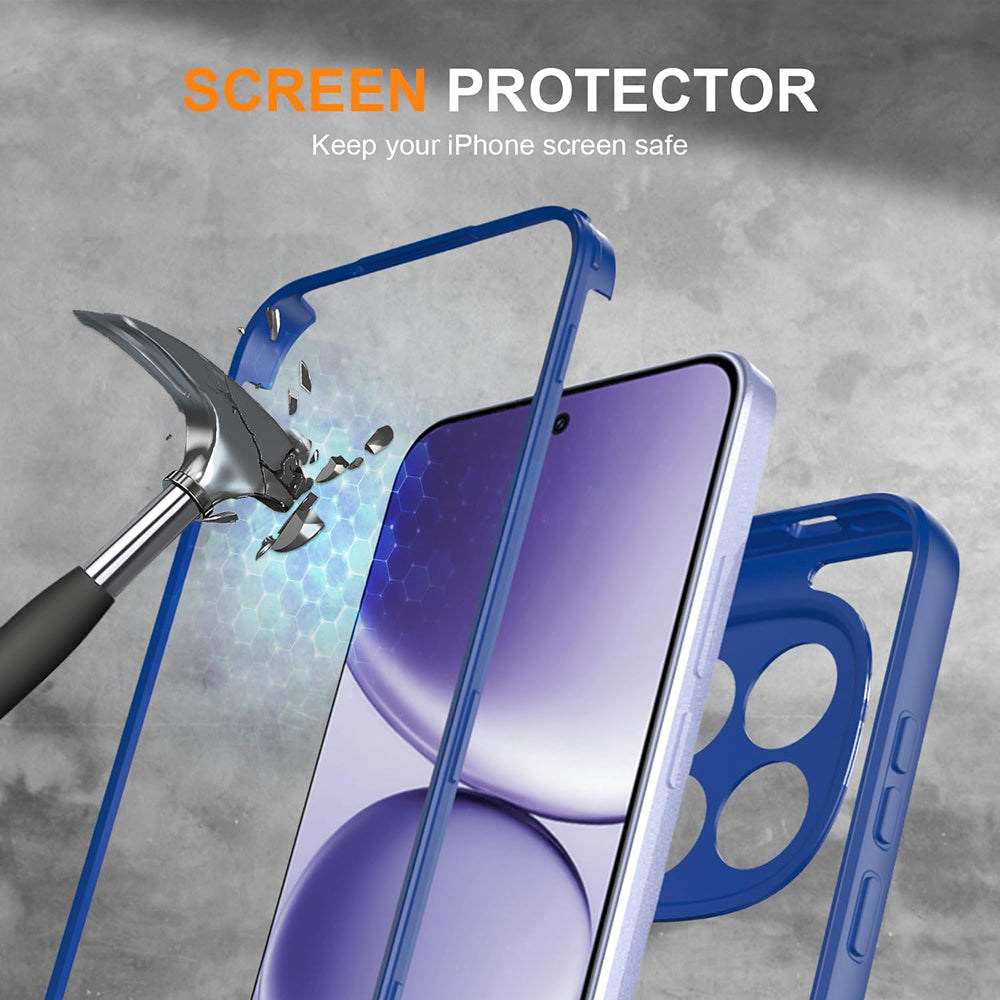 Fodral för Samsung Galaxy S26 FE S741, Techsuit, ColorVerse 360, Blå