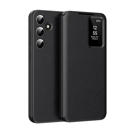 Fodral för Samsung Galaxy S26 FE, Techsuit, SmartView, Svart