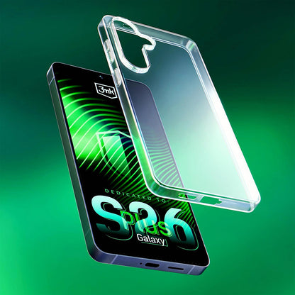Skyddsfodral för Samsung Galaxy S26 Plus S947, 3MK, Klar, Transparent