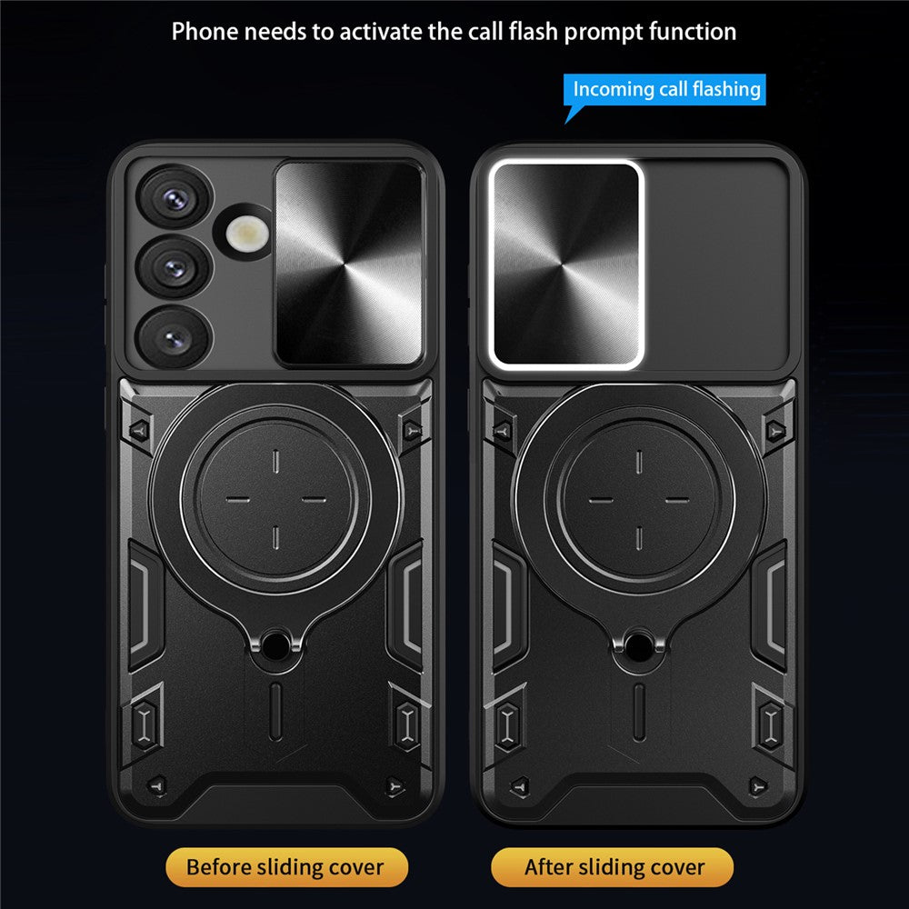 Case for Samsung Galaxy S26 Plus, Techsuit, CamGuard Pro, Purple