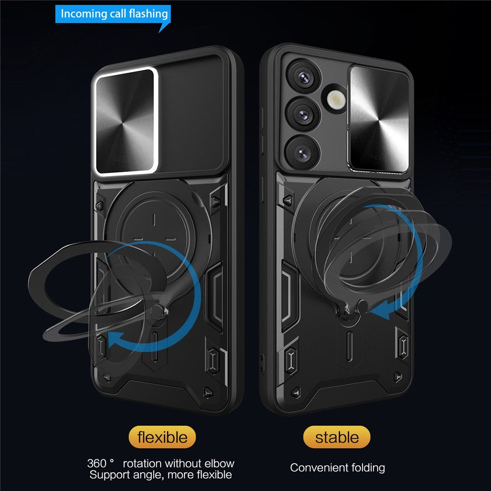 Case for Samsung Galaxy S26 Plus, Techsuit, CamGuard Pro, Purple