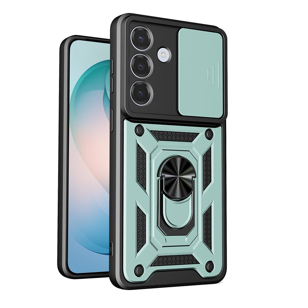 Skyddsfodral för Samsung Galaxy S26 Plus, Techsuit, CamShield, Grön