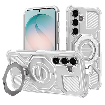 Fodral för Samsung Galaxy S26 Plus S947, Techsuit, Carbon Shield Pro, Vit