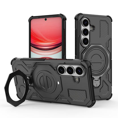 Fodral för Samsung Galaxy S26 Plus, Techsuit, Carbon Shield Pro, Svart