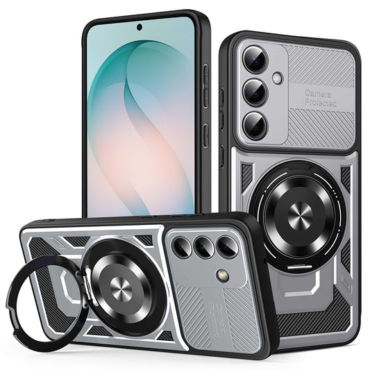 Skyddsfodral för Samsung Galaxy S26 Plus, Techsuit, RuggedCam, Grå